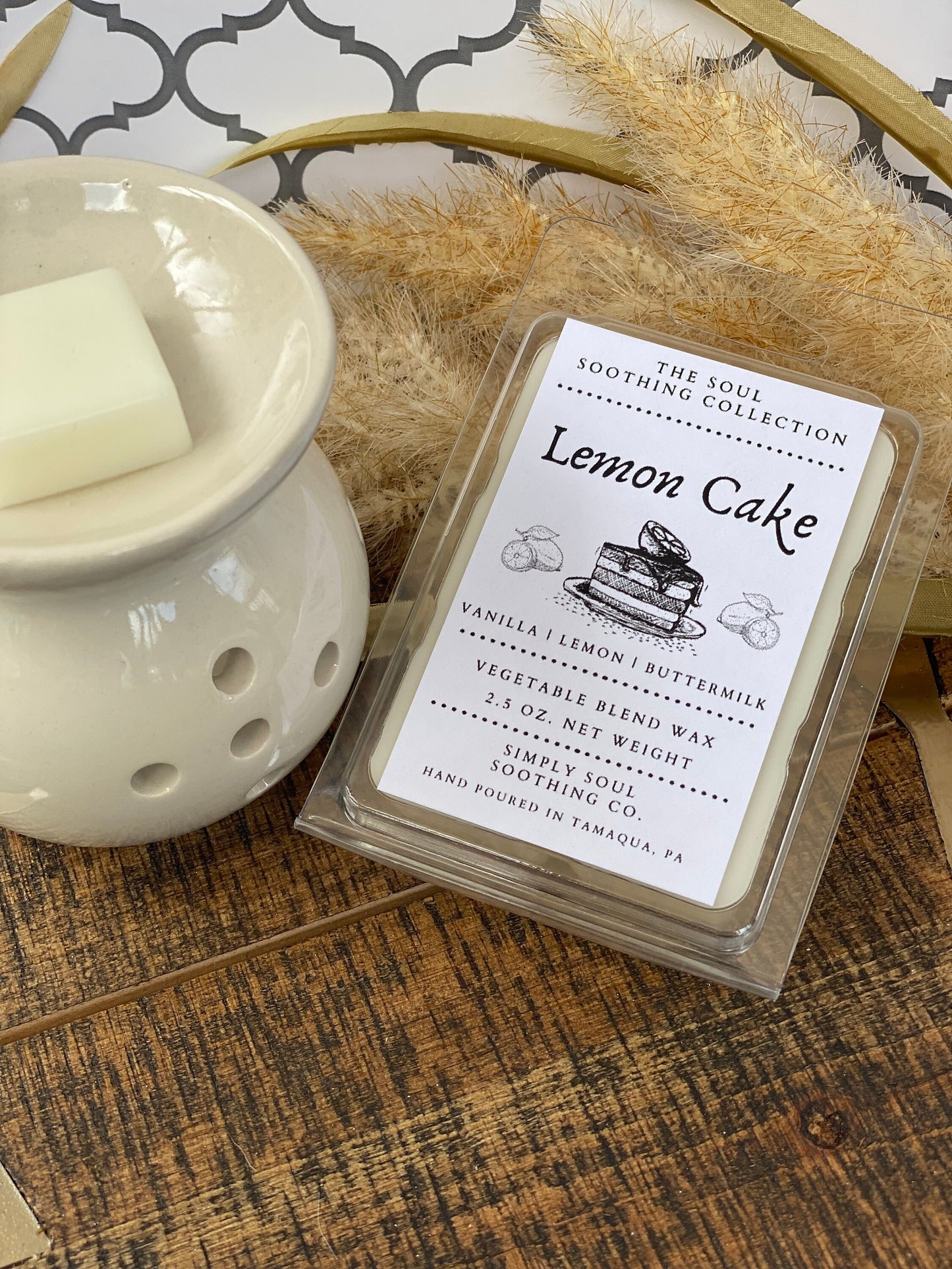 Lemon Cake Wax Melt