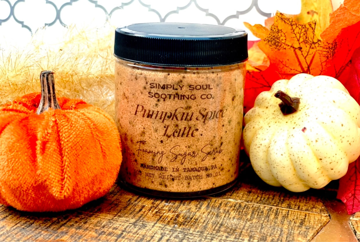 Pumpkin Spice Latte Sugar Scrub