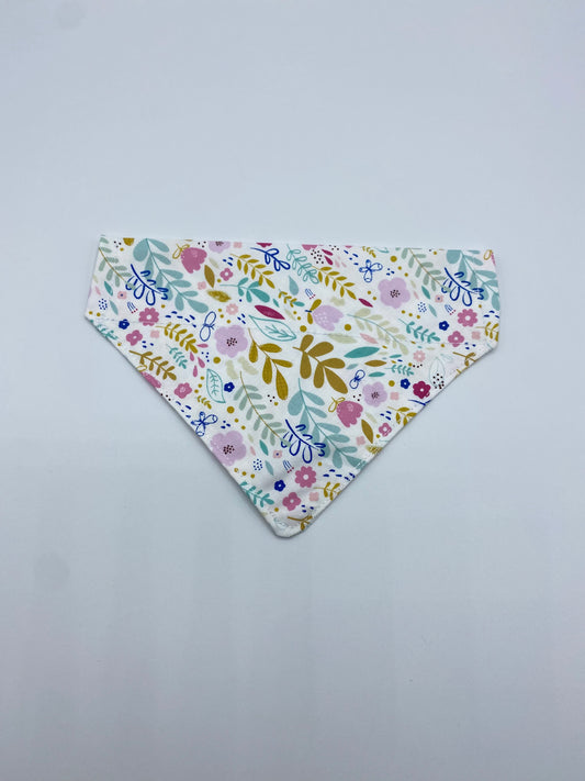 Pastel Garden Over-the-Collar Bandana