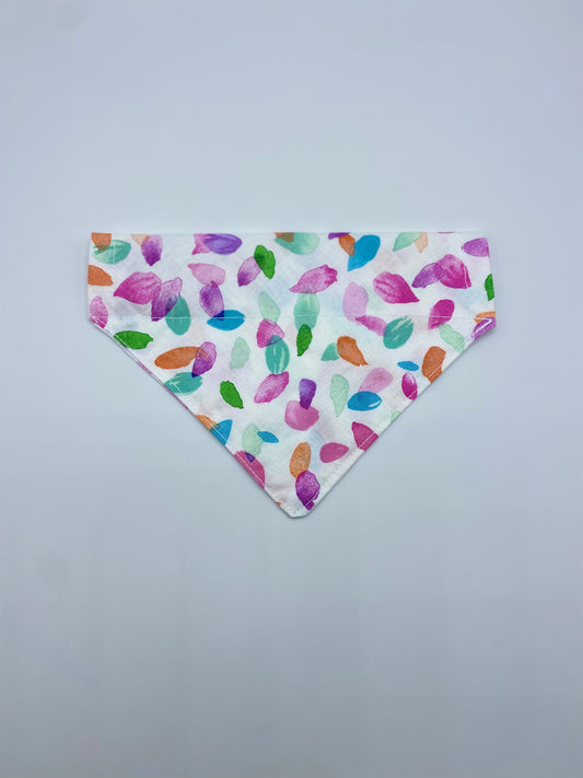 Pastel Petals Over-the-Collar Bandana