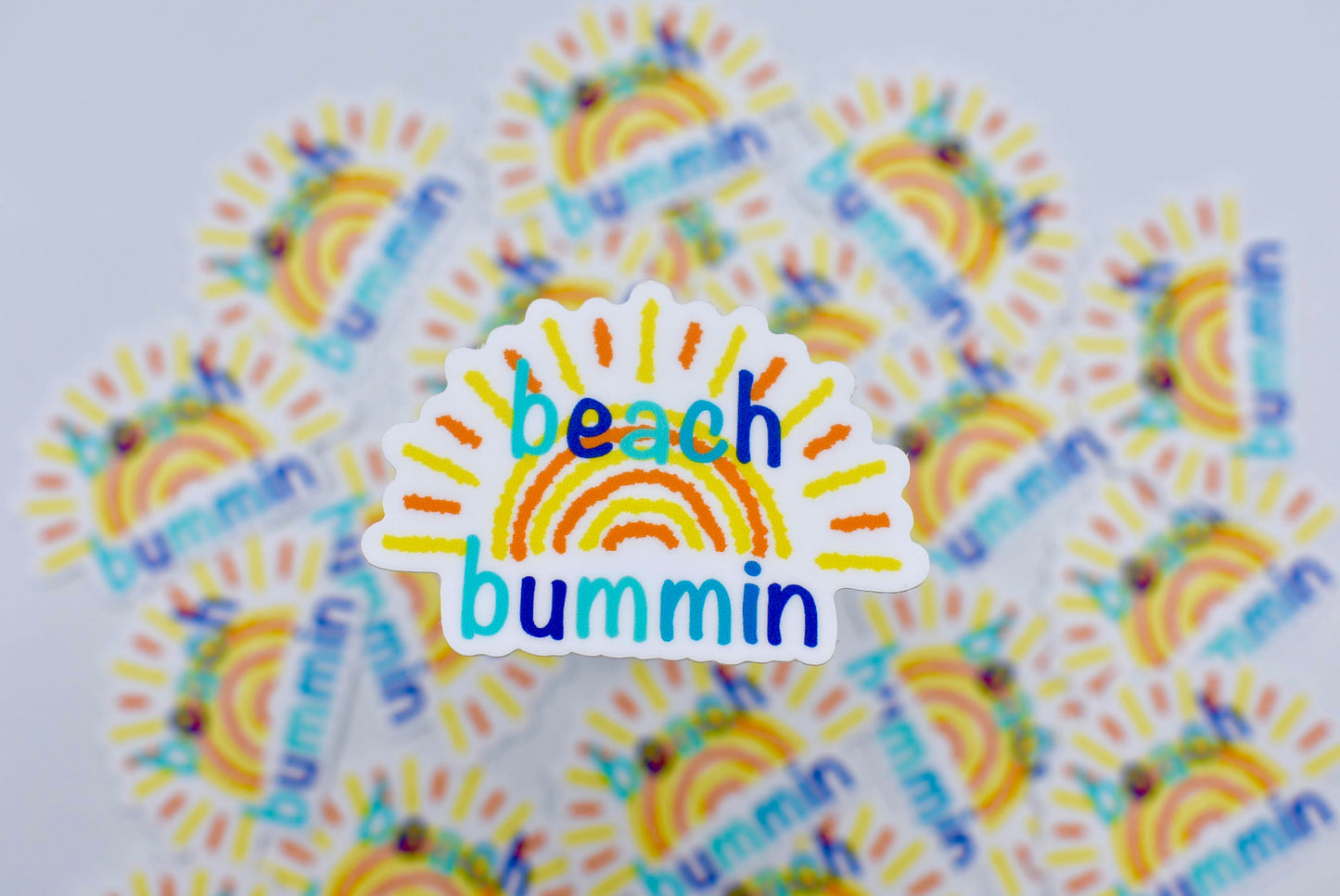 Beach Bummin Sticker