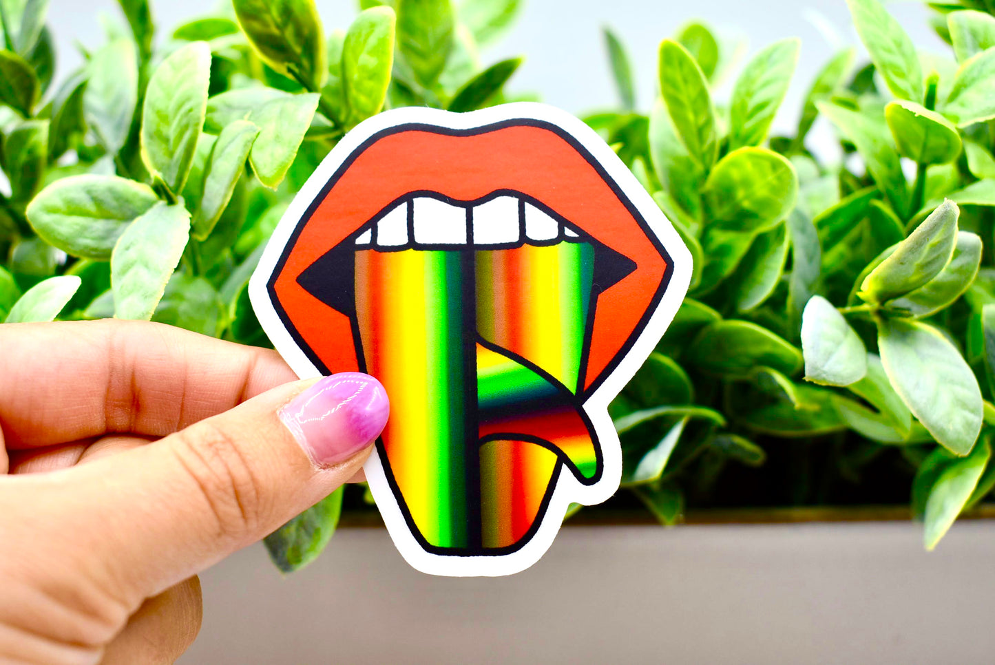 Rasta Surf Board Tongue Sticker