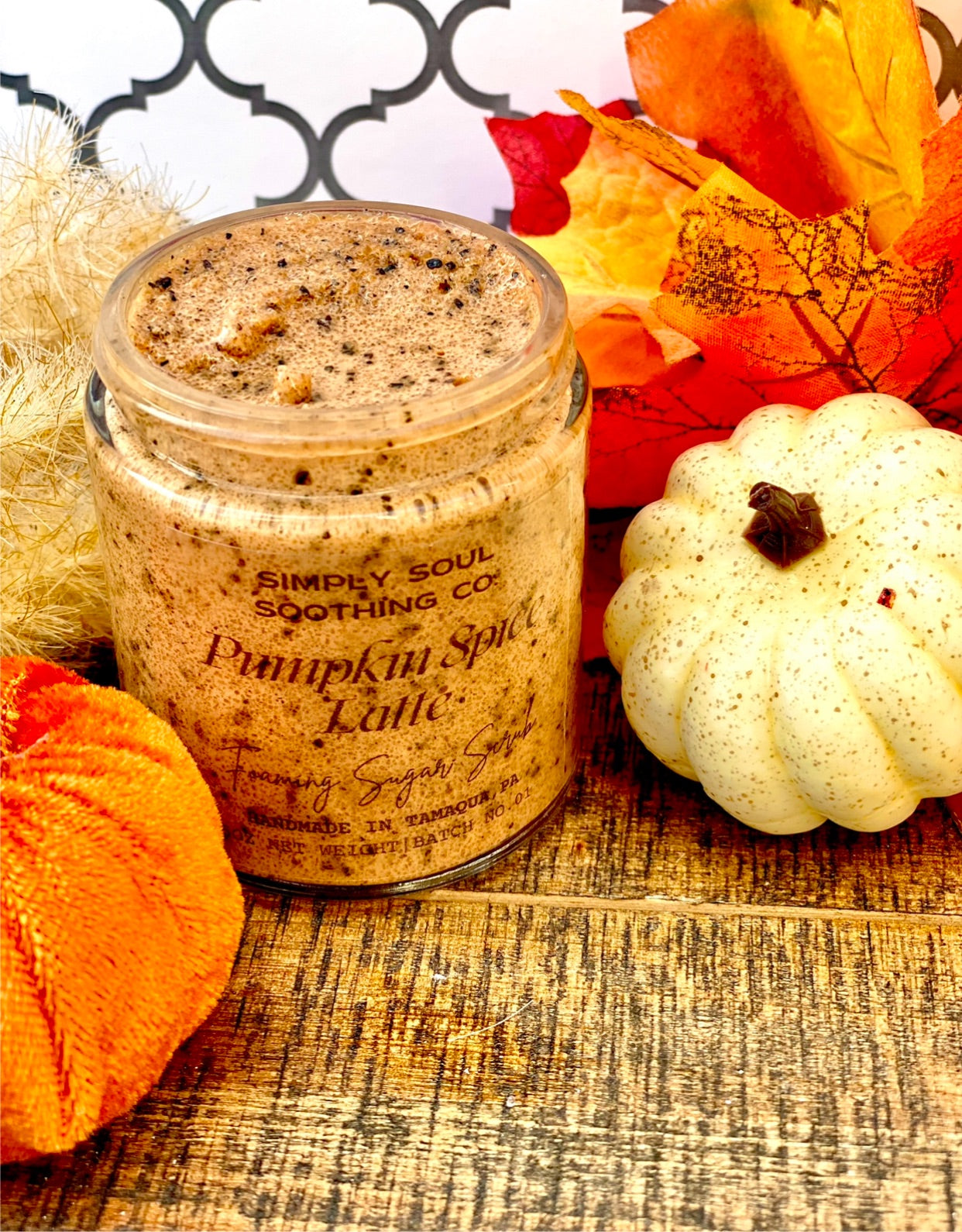 Pumpkin Spice Latte Sugar Scrub