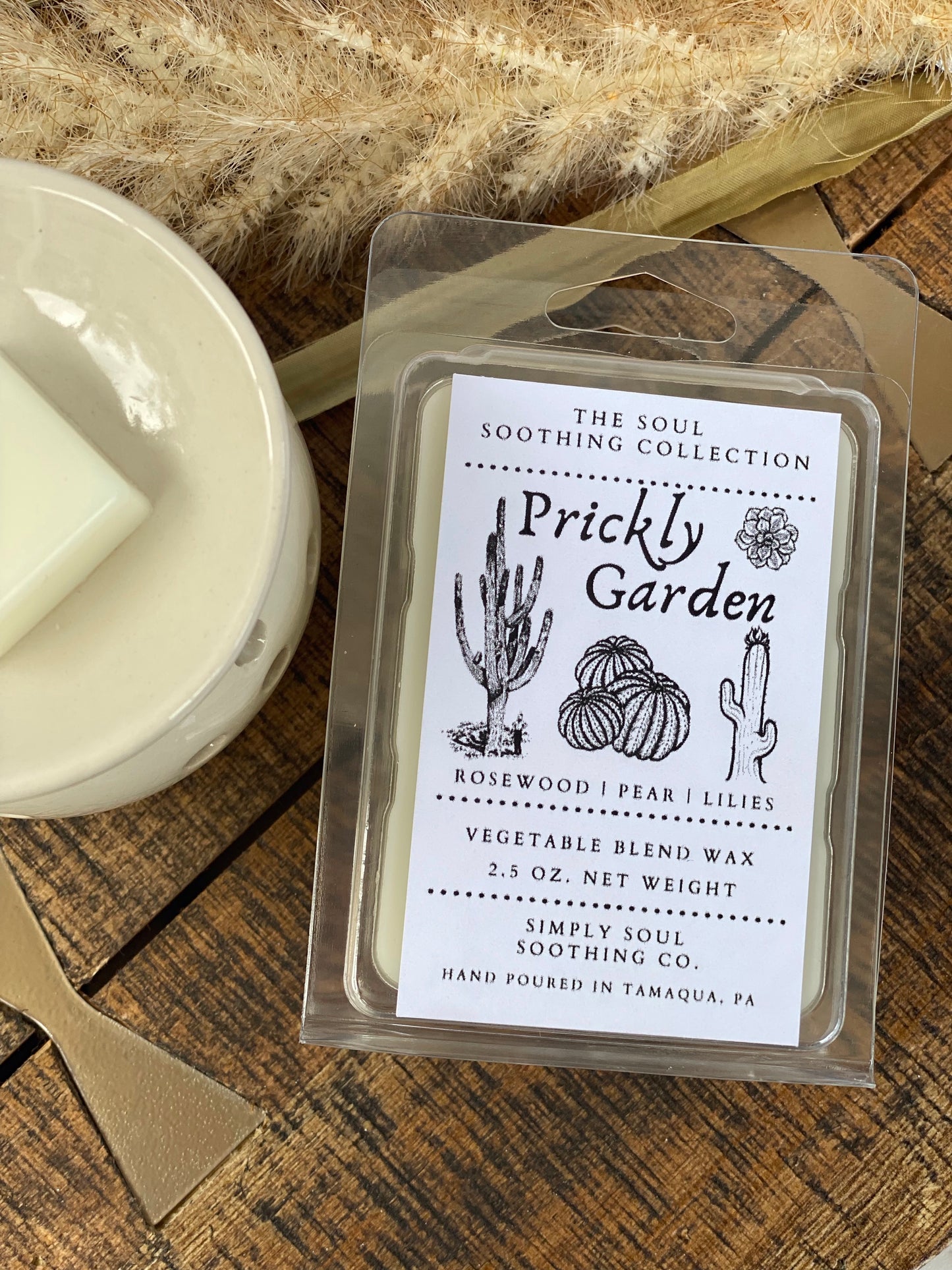 Prickly Garden Wax Melt